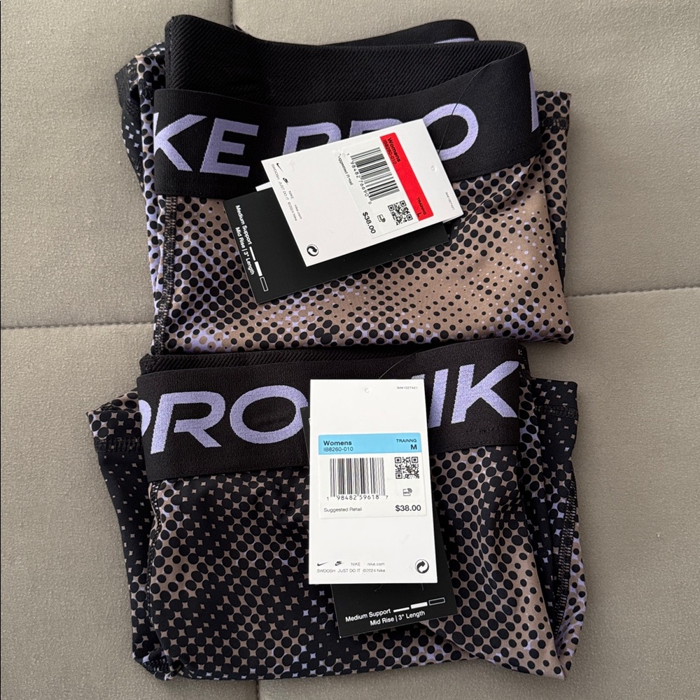 NWT Nike Pro 3” Shorts - Picture 5 of 6